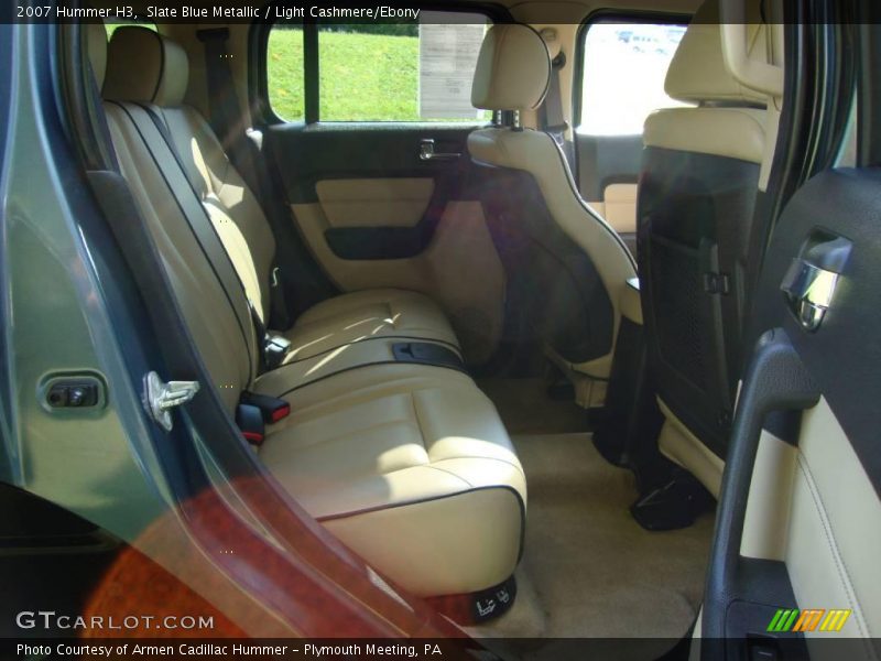 Slate Blue Metallic / Light Cashmere/Ebony 2007 Hummer H3