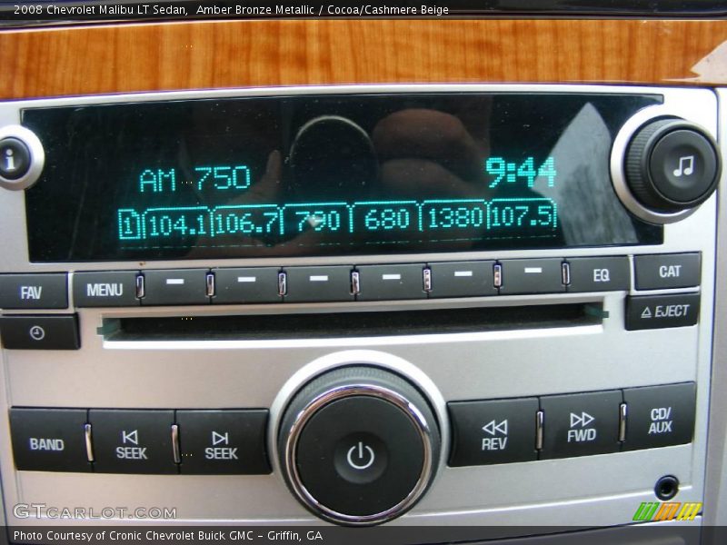 Amber Bronze Metallic / Cocoa/Cashmere Beige 2008 Chevrolet Malibu LT Sedan