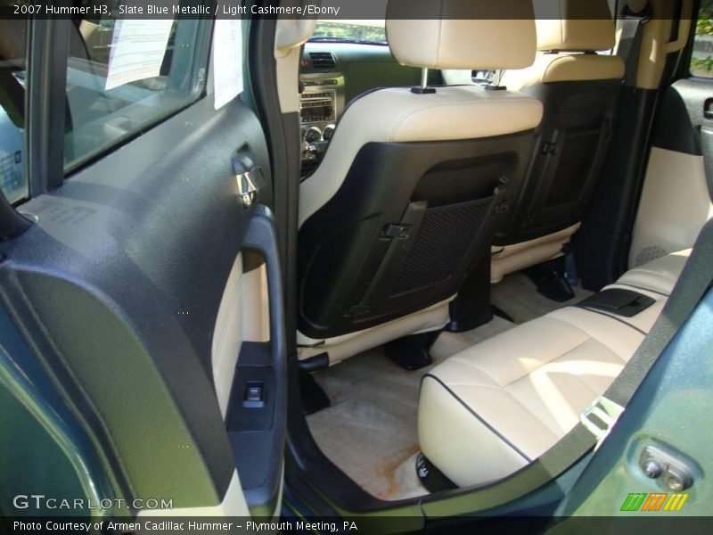 Slate Blue Metallic / Light Cashmere/Ebony 2007 Hummer H3