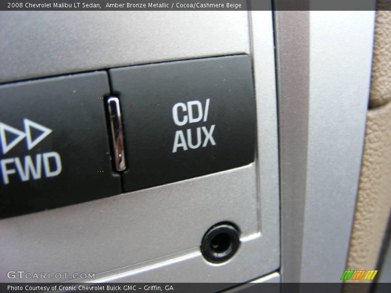 Amber Bronze Metallic / Cocoa/Cashmere Beige 2008 Chevrolet Malibu LT Sedan