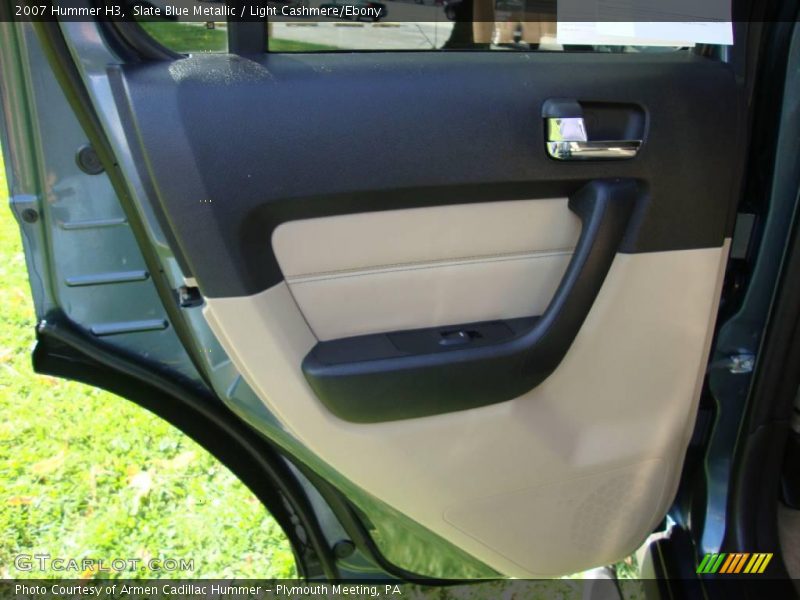 Slate Blue Metallic / Light Cashmere/Ebony 2007 Hummer H3