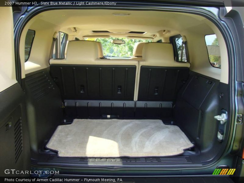 Slate Blue Metallic / Light Cashmere/Ebony 2007 Hummer H3
