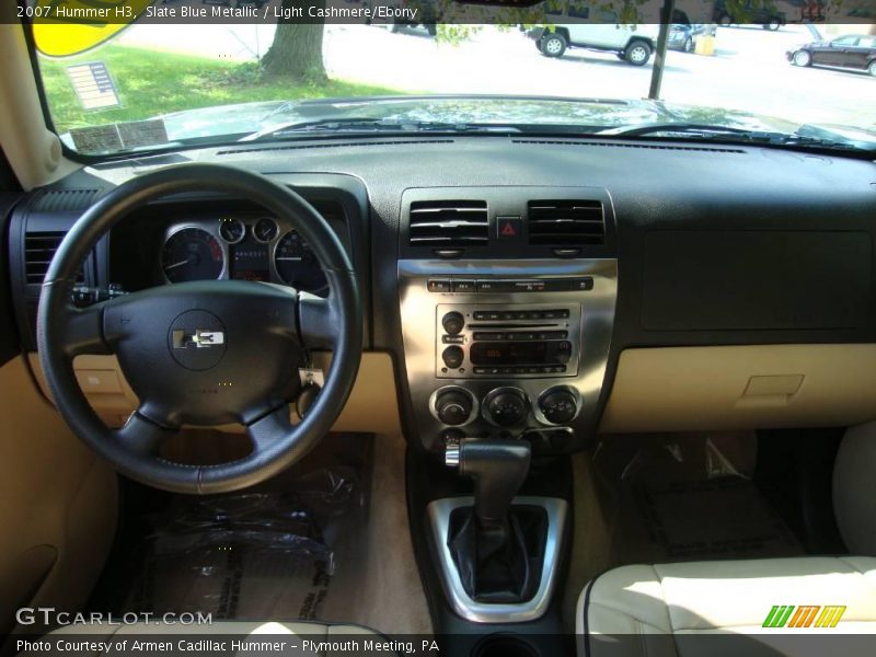 Slate Blue Metallic / Light Cashmere/Ebony 2007 Hummer H3