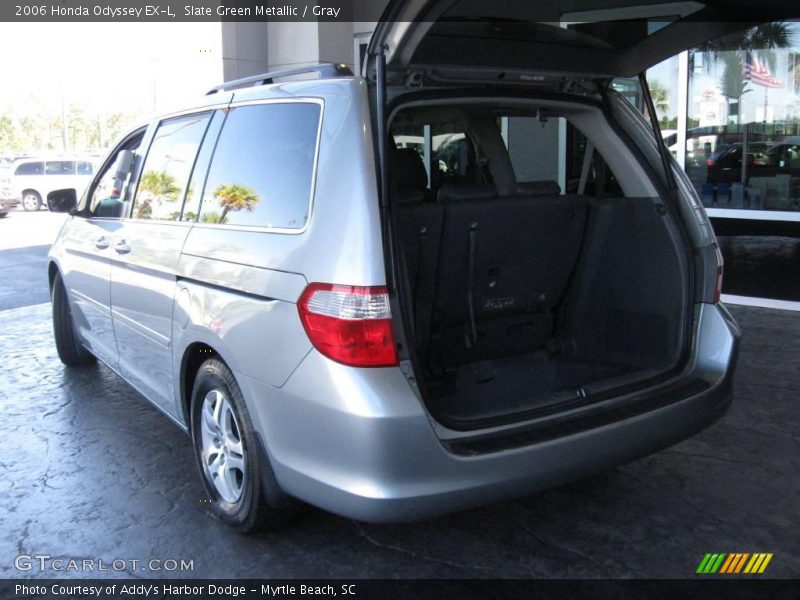 Slate Green Metallic / Gray 2006 Honda Odyssey EX-L