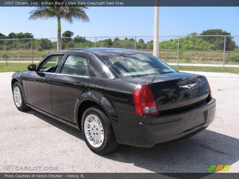 Brilliant Black / Dark Slate Gray/Light Slate Gray 2007 Chrysler 300