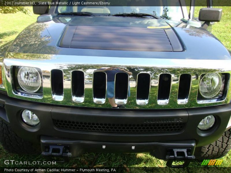 Slate Blue Metallic / Light Cashmere/Ebony 2007 Hummer H3