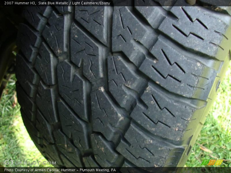 Slate Blue Metallic / Light Cashmere/Ebony 2007 Hummer H3