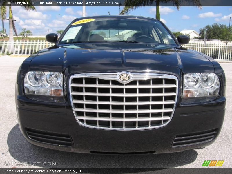 Brilliant Black / Dark Slate Gray/Light Slate Gray 2007 Chrysler 300