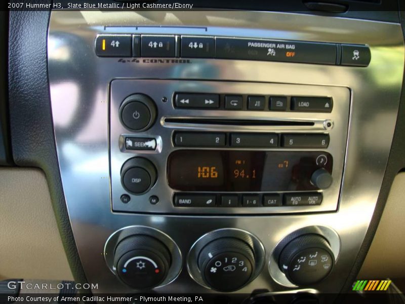Slate Blue Metallic / Light Cashmere/Ebony 2007 Hummer H3