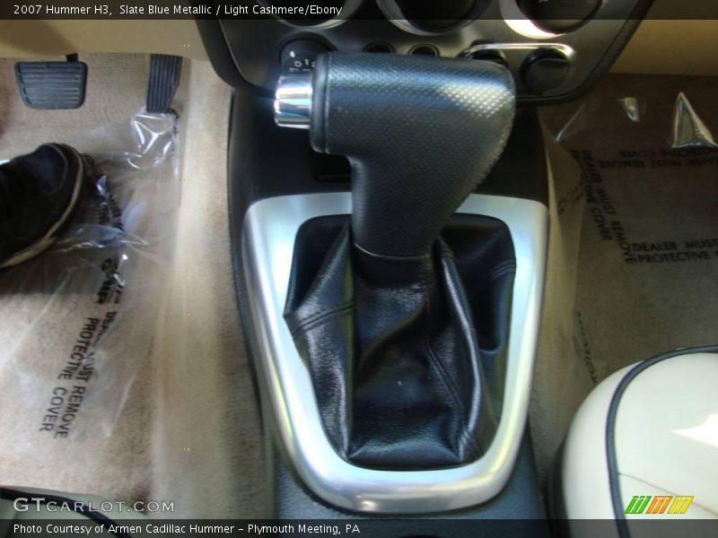 Slate Blue Metallic / Light Cashmere/Ebony 2007 Hummer H3