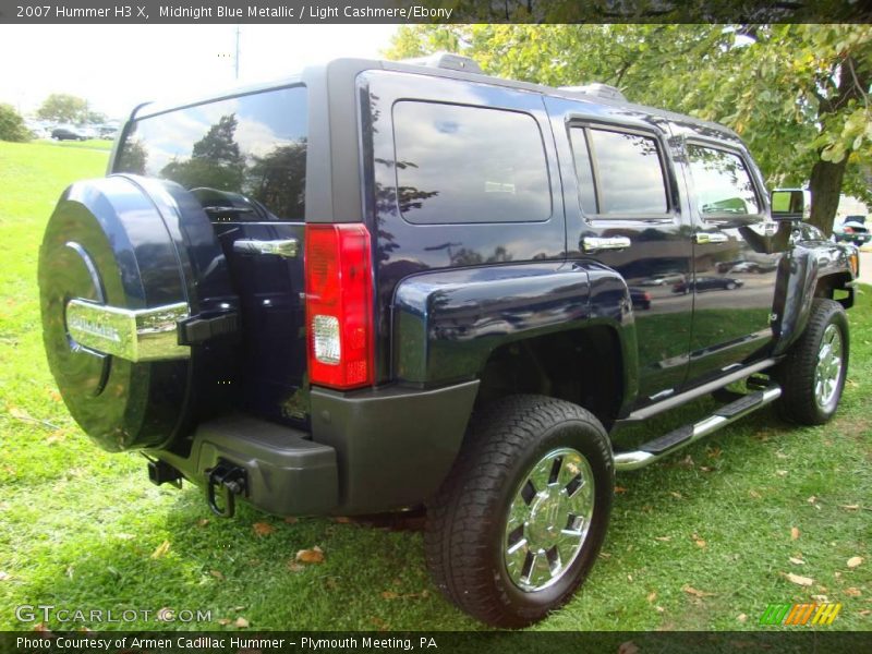 Midnight Blue Metallic / Light Cashmere/Ebony 2007 Hummer H3 X