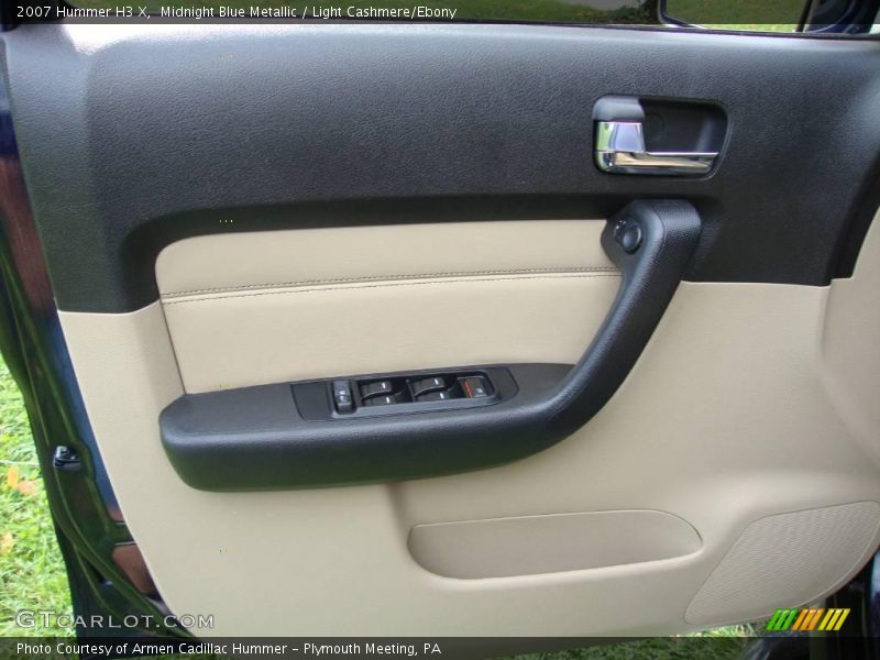 Midnight Blue Metallic / Light Cashmere/Ebony 2007 Hummer H3 X