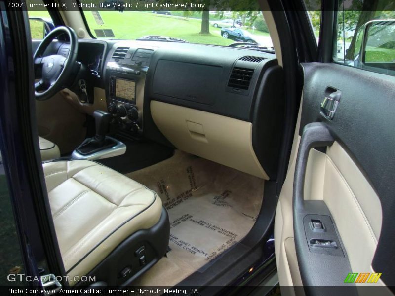 Midnight Blue Metallic / Light Cashmere/Ebony 2007 Hummer H3 X