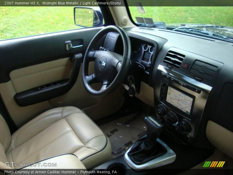 Midnight Blue Metallic / Light Cashmere/Ebony 2007 Hummer H3 X