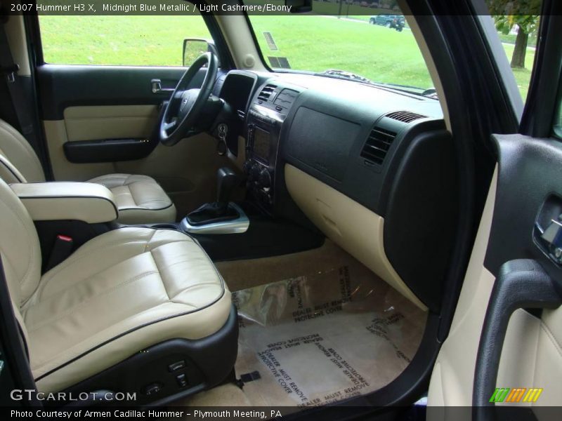 Midnight Blue Metallic / Light Cashmere/Ebony 2007 Hummer H3 X