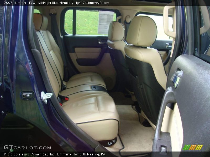 Midnight Blue Metallic / Light Cashmere/Ebony 2007 Hummer H3 X