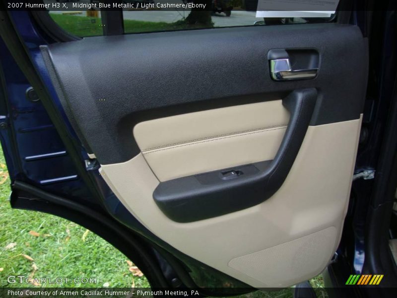 Midnight Blue Metallic / Light Cashmere/Ebony 2007 Hummer H3 X
