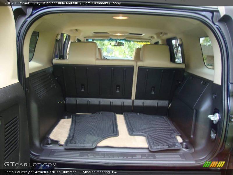 Midnight Blue Metallic / Light Cashmere/Ebony 2007 Hummer H3 X