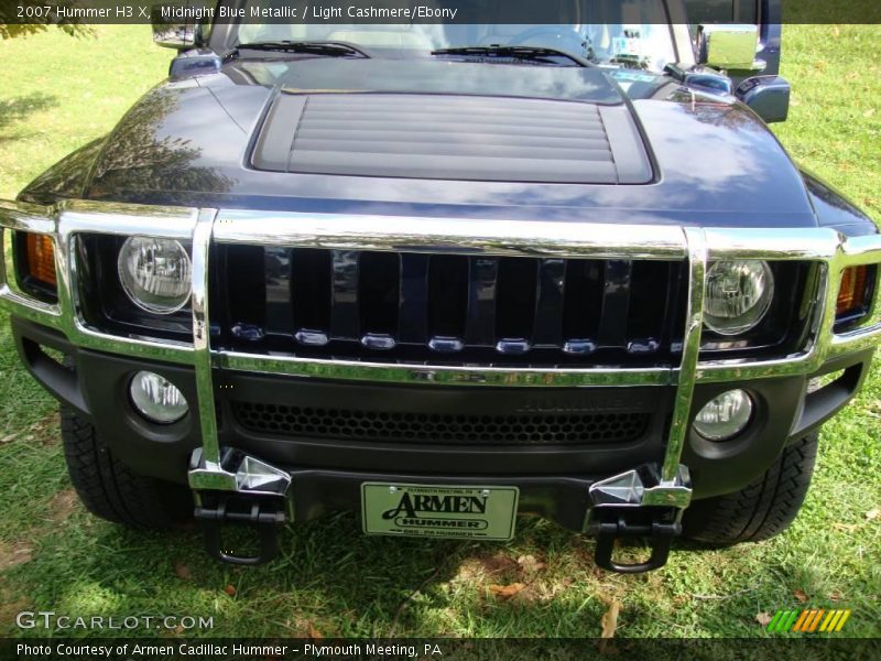 Midnight Blue Metallic / Light Cashmere/Ebony 2007 Hummer H3 X