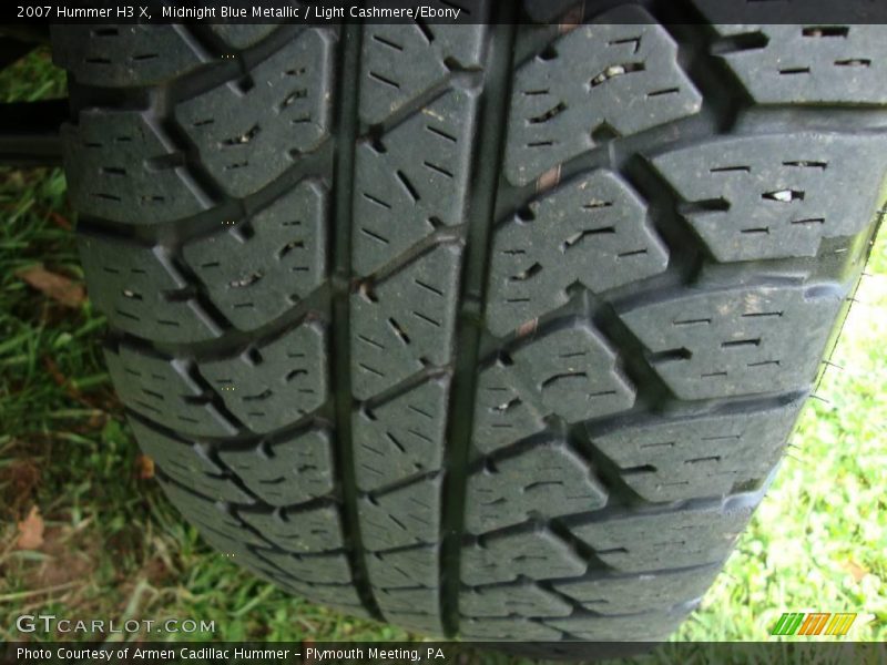 Midnight Blue Metallic / Light Cashmere/Ebony 2007 Hummer H3 X