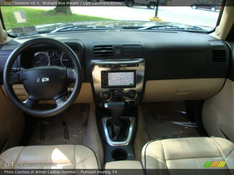 Midnight Blue Metallic / Light Cashmere/Ebony 2007 Hummer H3 X