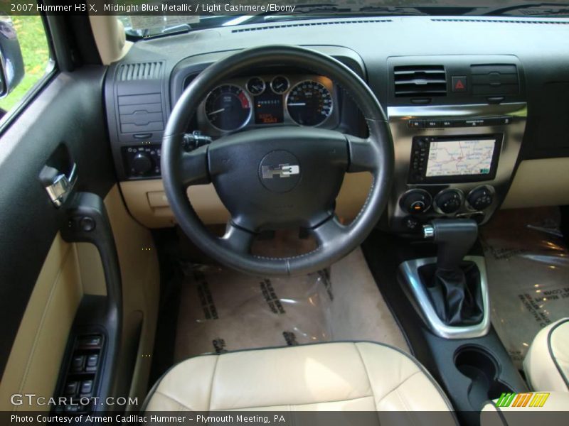 Midnight Blue Metallic / Light Cashmere/Ebony 2007 Hummer H3 X