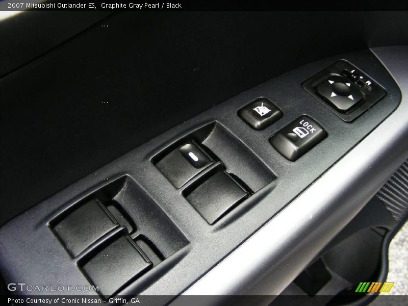 Graphite Gray Pearl / Black 2007 Mitsubishi Outlander ES