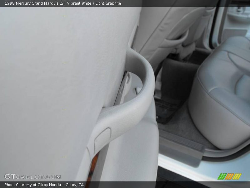 Vibrant White / Light Graphite 1998 Mercury Grand Marquis LS