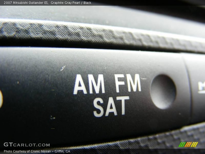 Graphite Gray Pearl / Black 2007 Mitsubishi Outlander ES