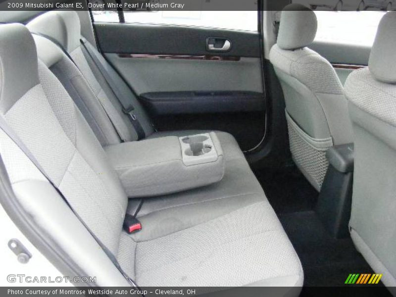 Dover White Pearl / Medium Gray 2009 Mitsubishi Galant ES