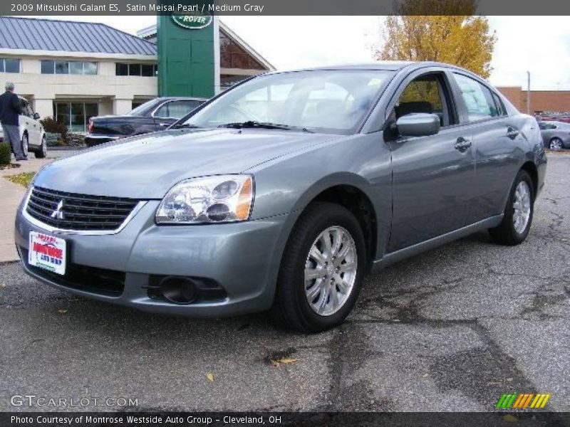 Satin Meisai Pearl / Medium Gray 2009 Mitsubishi Galant ES
