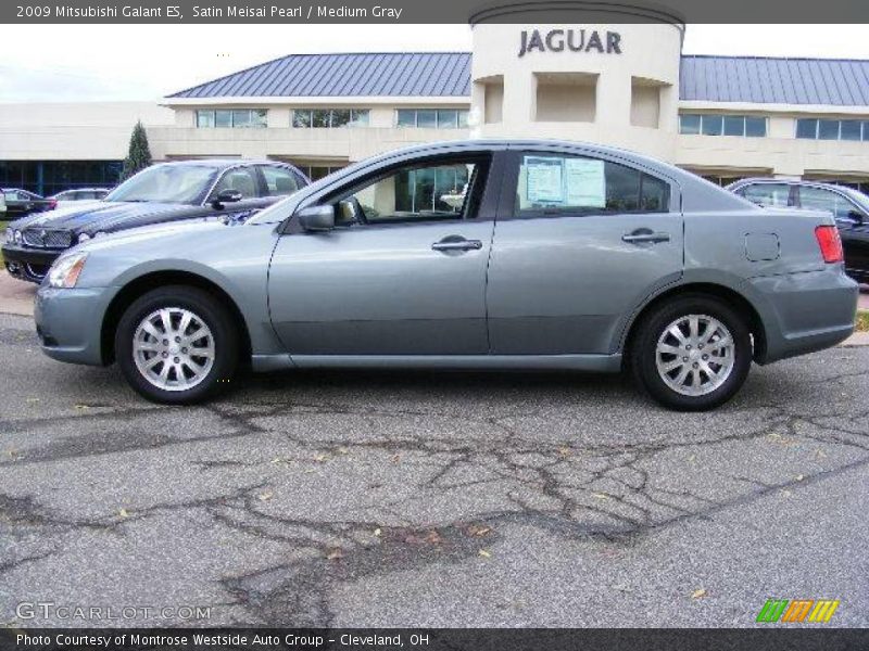 Satin Meisai Pearl / Medium Gray 2009 Mitsubishi Galant ES