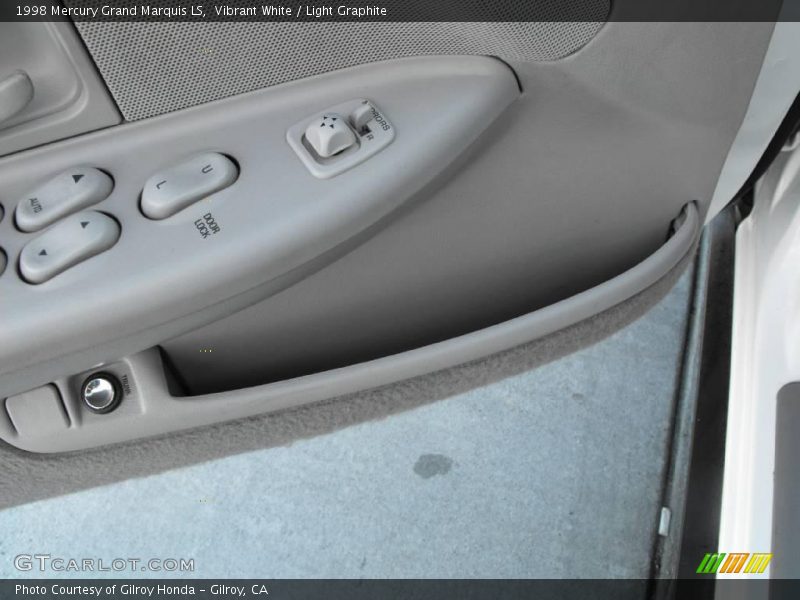 Vibrant White / Light Graphite 1998 Mercury Grand Marquis LS