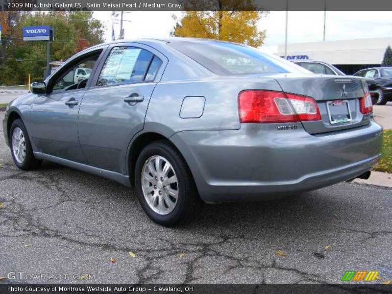 Satin Meisai Pearl / Medium Gray 2009 Mitsubishi Galant ES