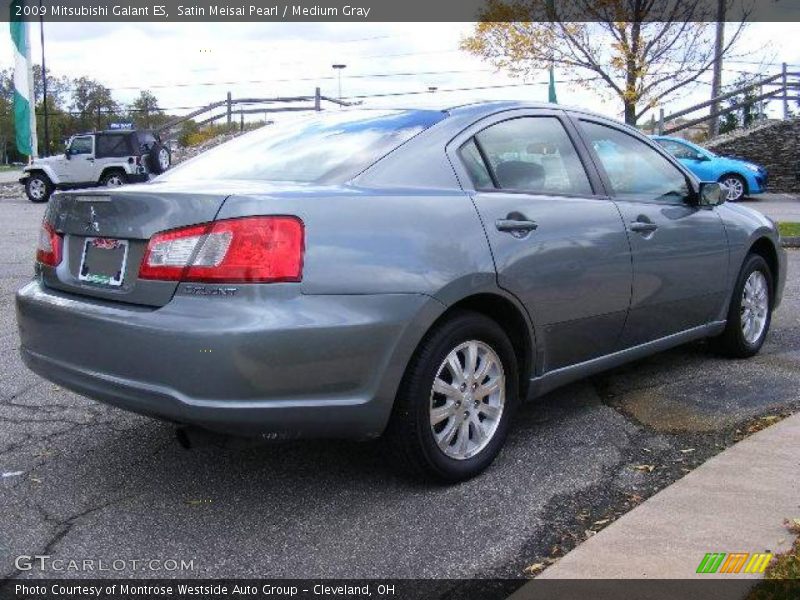 Satin Meisai Pearl / Medium Gray 2009 Mitsubishi Galant ES