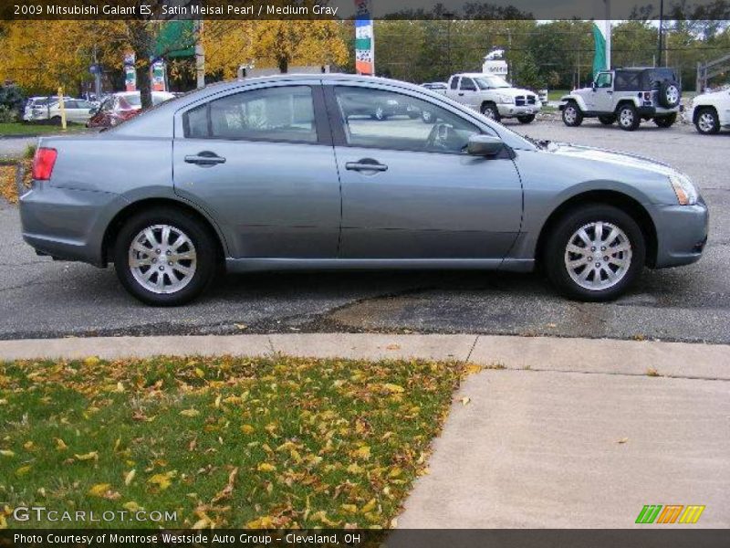 Satin Meisai Pearl / Medium Gray 2009 Mitsubishi Galant ES
