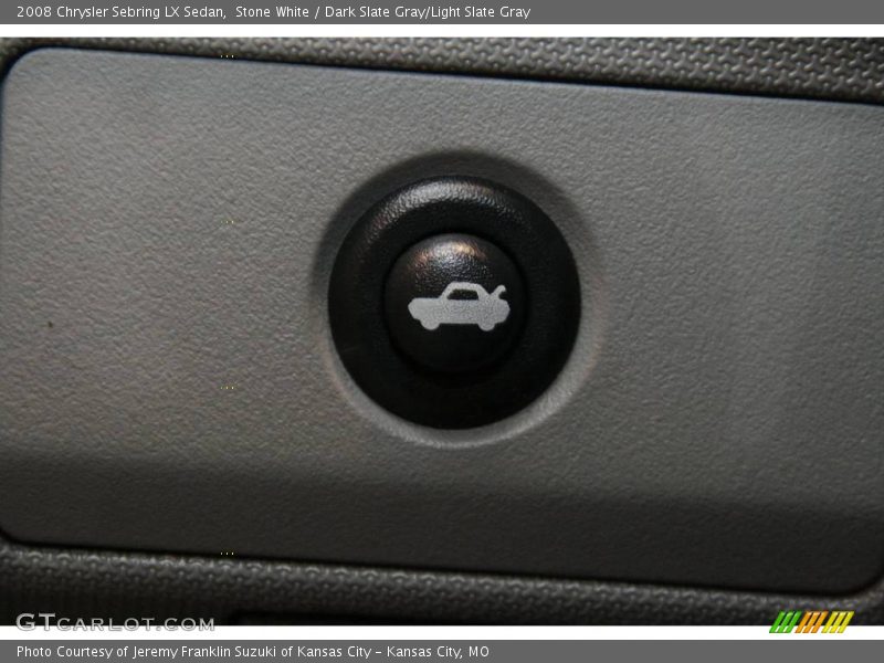 Stone White / Dark Slate Gray/Light Slate Gray 2008 Chrysler Sebring LX Sedan