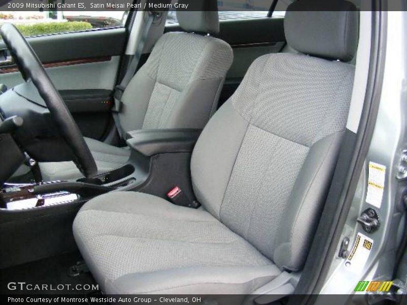 Satin Meisai Pearl / Medium Gray 2009 Mitsubishi Galant ES