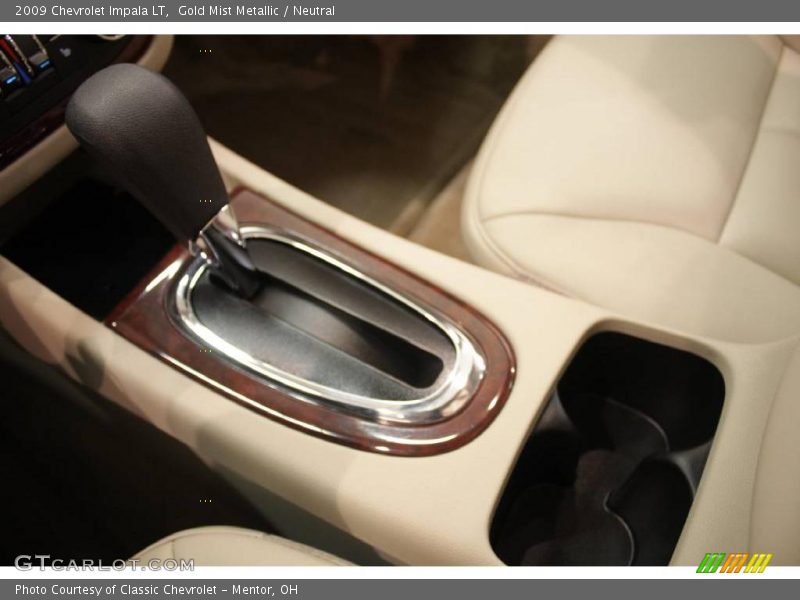 Gold Mist Metallic / Neutral 2009 Chevrolet Impala LT