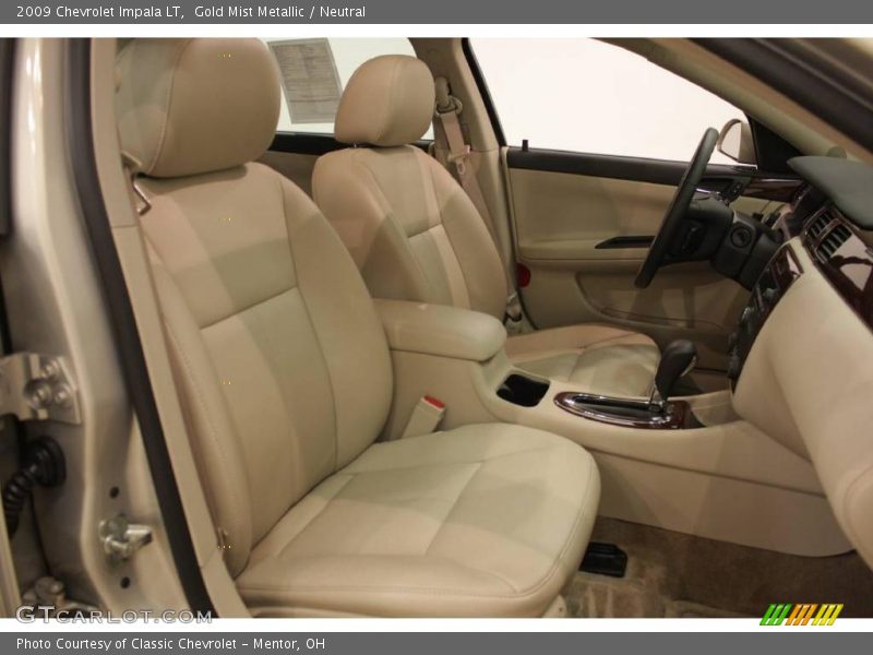 Gold Mist Metallic / Neutral 2009 Chevrolet Impala LT