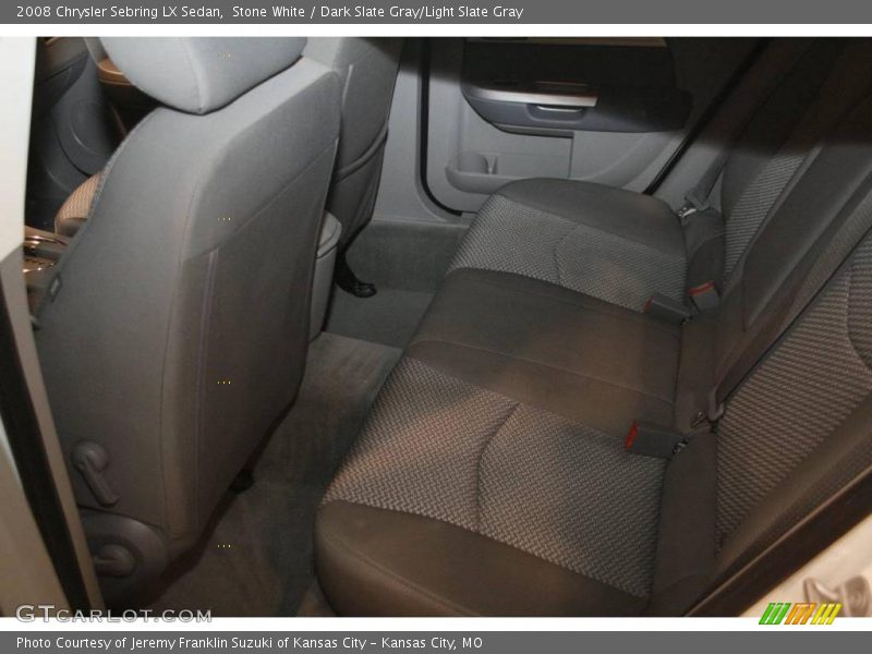 Stone White / Dark Slate Gray/Light Slate Gray 2008 Chrysler Sebring LX Sedan