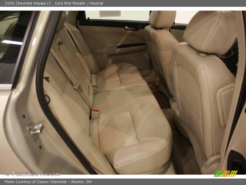 Gold Mist Metallic / Neutral 2009 Chevrolet Impala LT