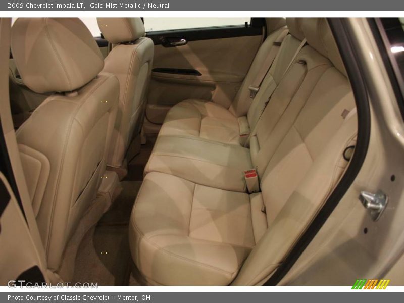 Gold Mist Metallic / Neutral 2009 Chevrolet Impala LT