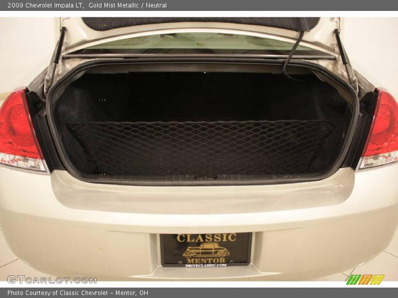 Gold Mist Metallic / Neutral 2009 Chevrolet Impala LT