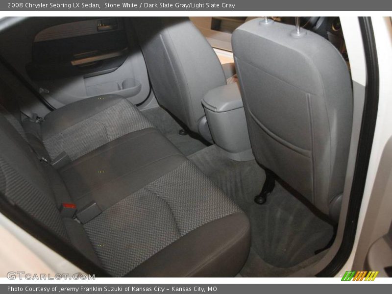 Stone White / Dark Slate Gray/Light Slate Gray 2008 Chrysler Sebring LX Sedan