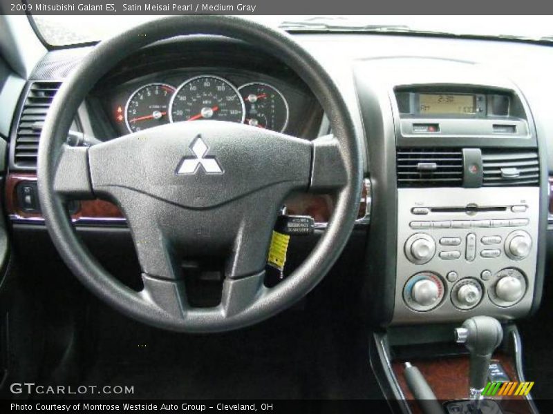 Satin Meisai Pearl / Medium Gray 2009 Mitsubishi Galant ES