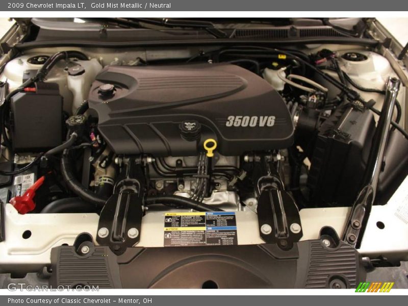 Gold Mist Metallic / Neutral 2009 Chevrolet Impala LT