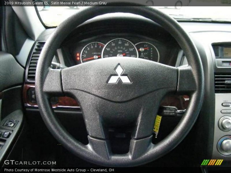Satin Meisai Pearl / Medium Gray 2009 Mitsubishi Galant ES