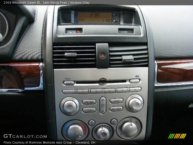 Satin Meisai Pearl / Medium Gray 2009 Mitsubishi Galant ES