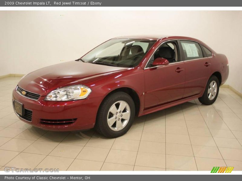 Red Jewel Tintcoat / Ebony 2009 Chevrolet Impala LT